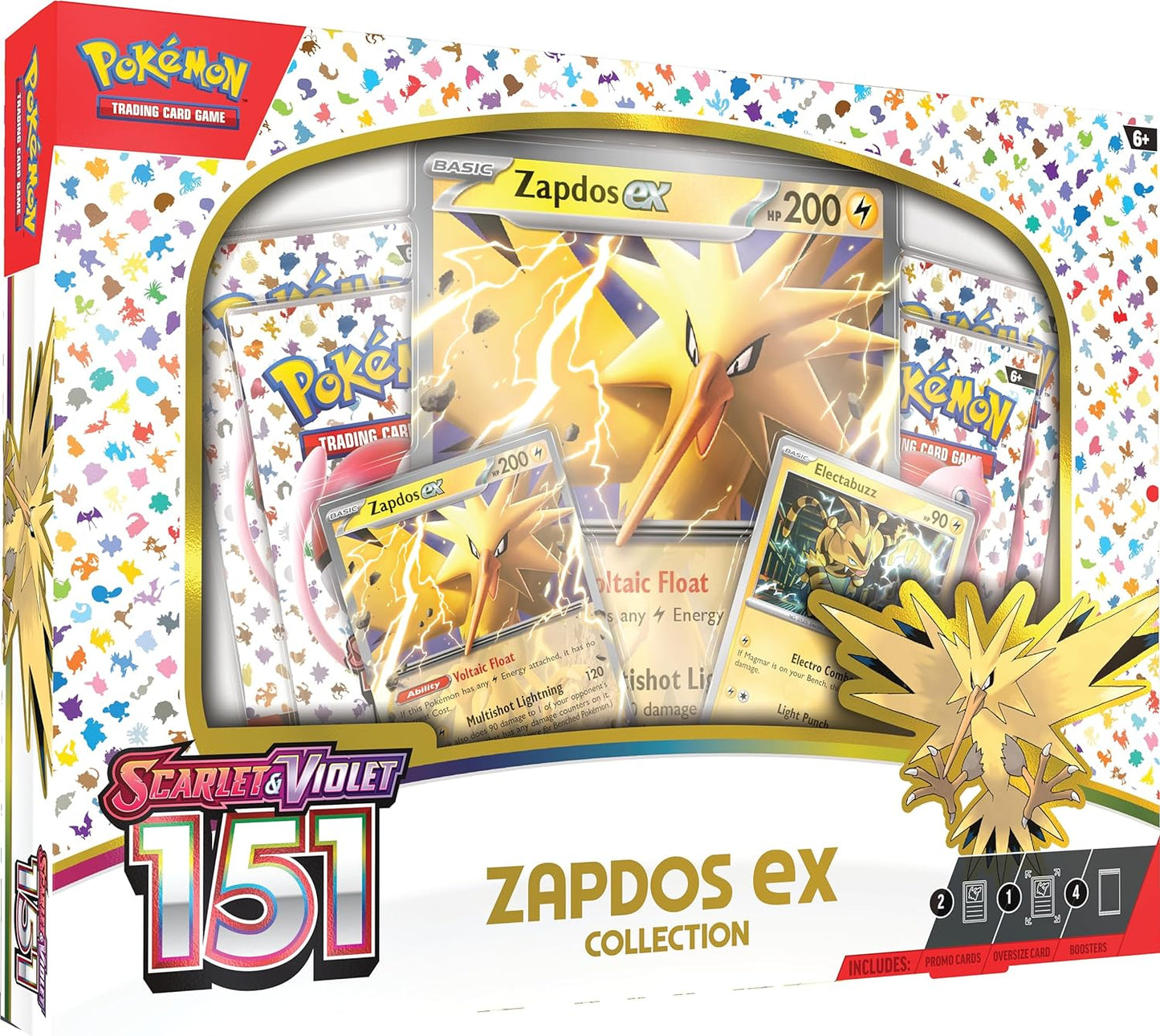 Pokémon TCG: Scarlet & Violet 151 – Zapdos EX Collection
