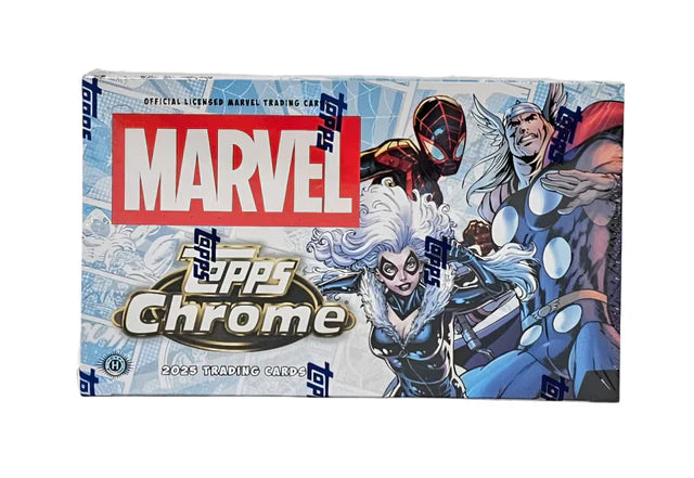 Topps 2025 Marvel Chrome Hobby Box