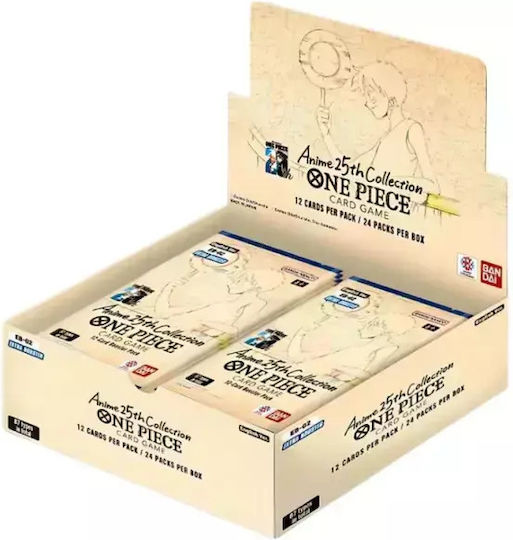 One Piece TCG - EB02 EXTRA BOOSTER -Anime 25th Collection- Booster Box (24 Boosters)