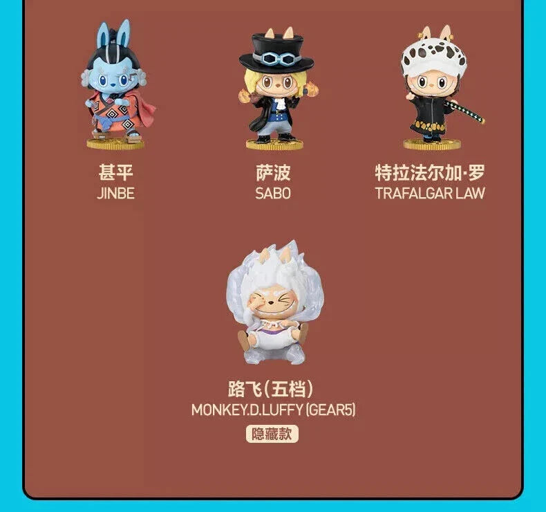 POP MART LABUBU THE MONSTERS×One Piece Series