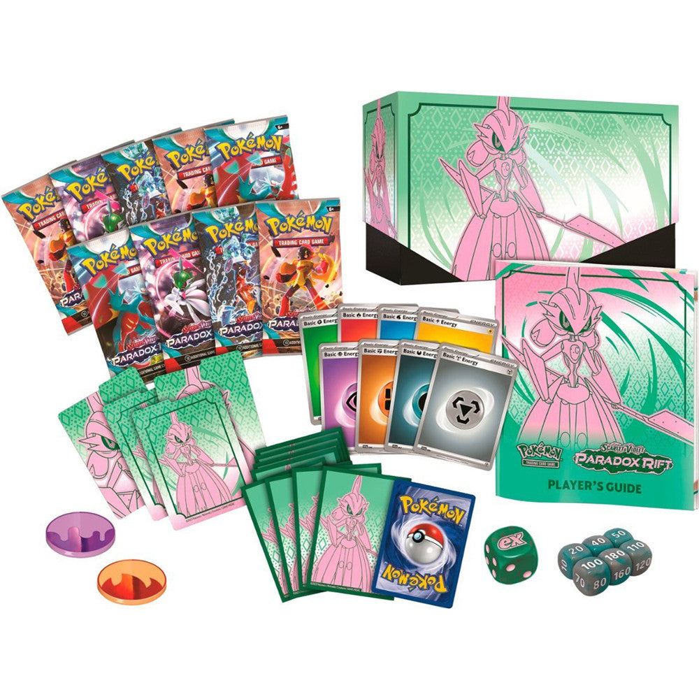 Pokémon TCG – Scarlet & Violet: Paradox Rift Elite Trainer Box (Iron Valiant)