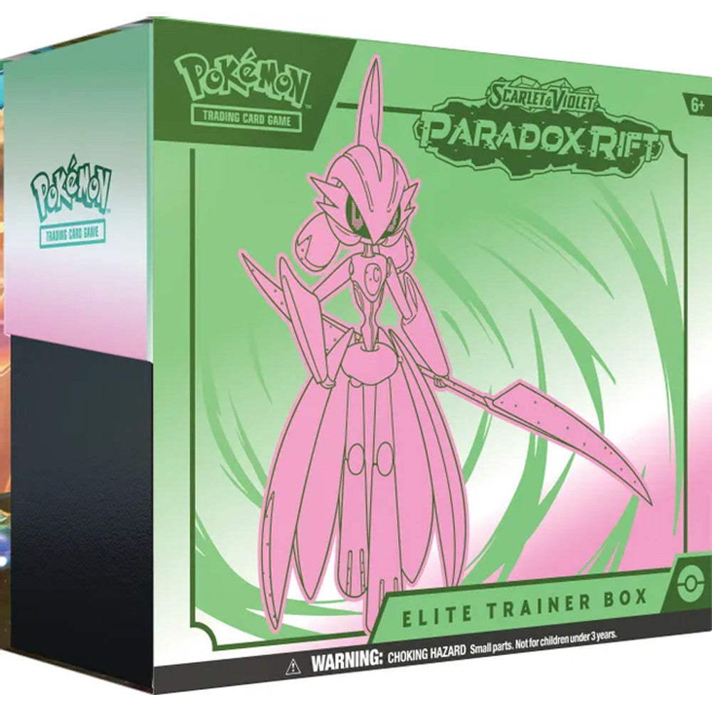 Pokémon TCG – Scarlet & Violet: Paradox Rift Elite Trainer Box (Iron Valiant)
