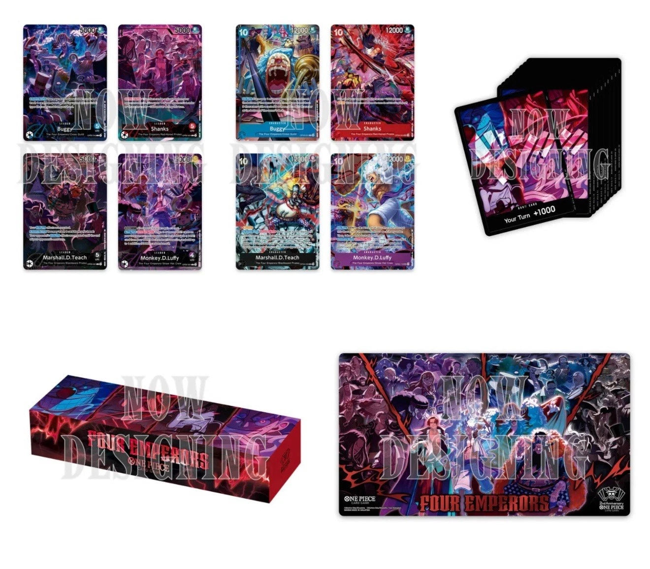One Piece TCG - 2nd Anniversary Set Four Emperors English Version