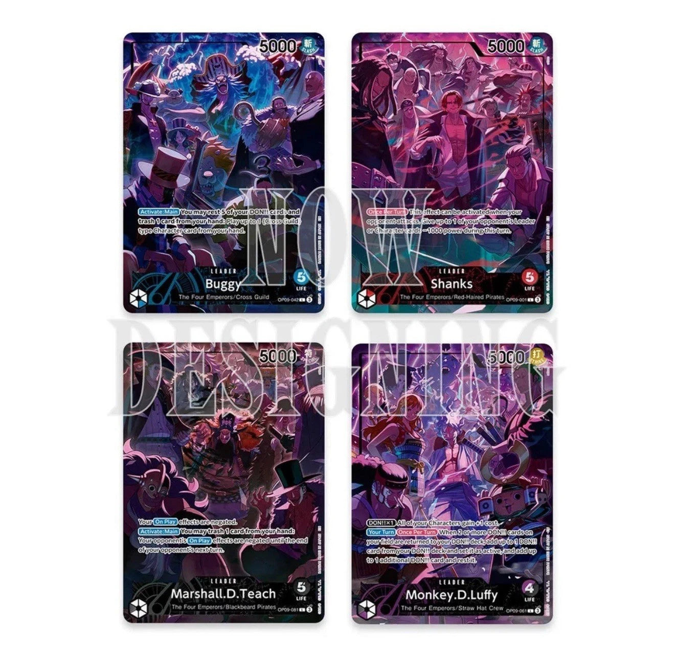 One Piece TCG - 2nd Anniversary Set Four Emperors English Version