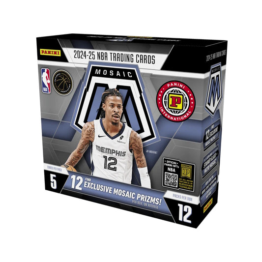 Panini Mosaic 2024-25 International Basketball Hobby Box (12 Packs)