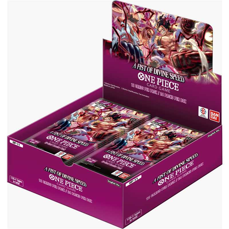 One Piece TCG OP11 A Fist of Divine Speed Booster Box [ENG]