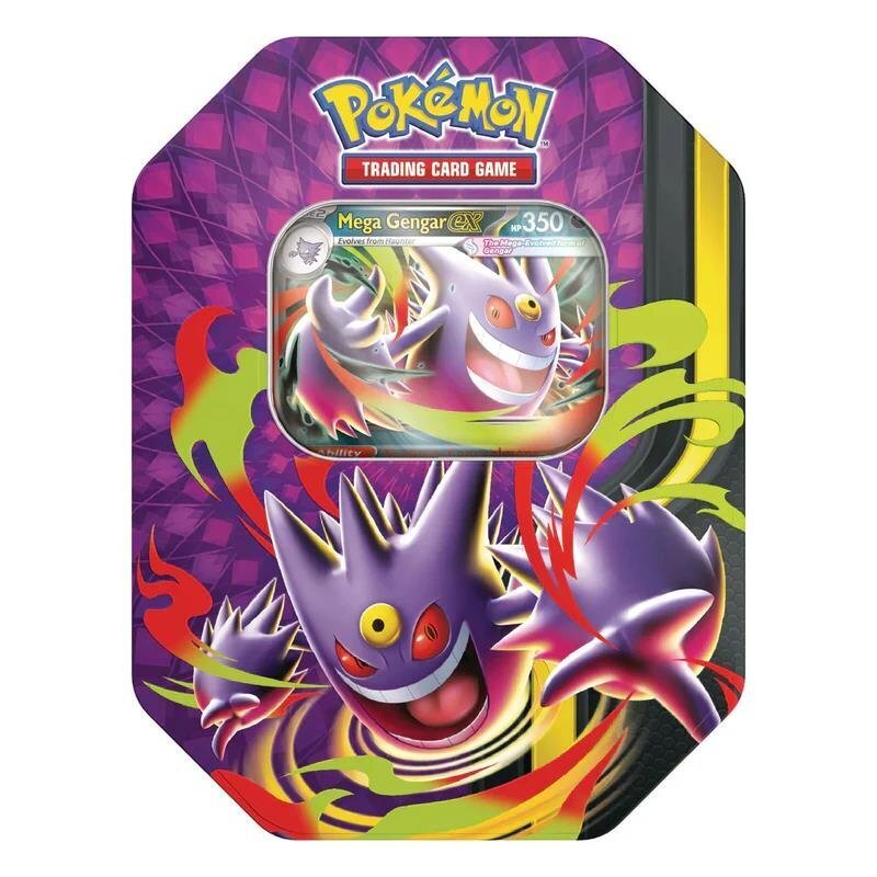 Pokémon TCG: Mega Moonlit Tin – Mega Gengar / Clefable ex