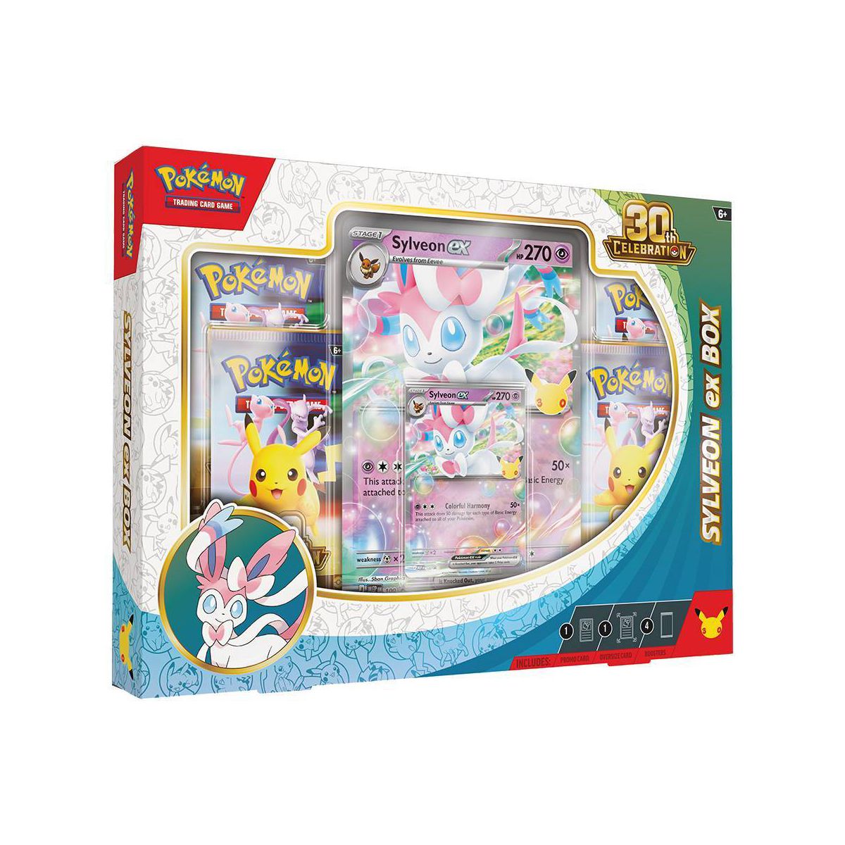 Pokémon TCG 30th Celebration Sylveon ex Box