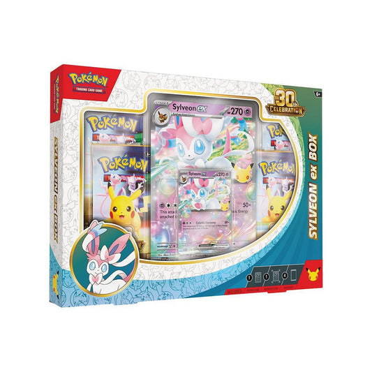 Pokémon TCG 30th Celebration Sylveon ex Box