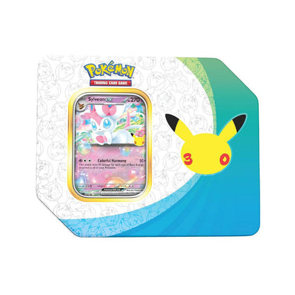Pokémon TCG 30th Celebration Sylveon ex Tin