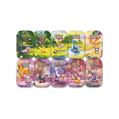 Pokémon TCG 30th Celebration Mini Tins - all 10 designs