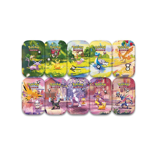 Pokémon TCG 30th Celebration Mini Tins - all 10 designs