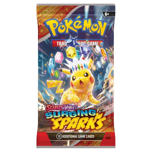 The Pokémon TCG: Scarlet & Violet—Surging Sparks Booster Pack [ENG]