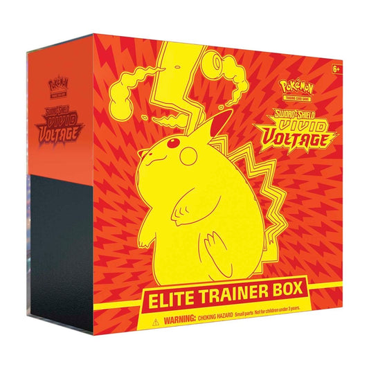 Pokémon TCG: Sword & Shield – Vivid Voltage Elite Trainer Box (ETB)