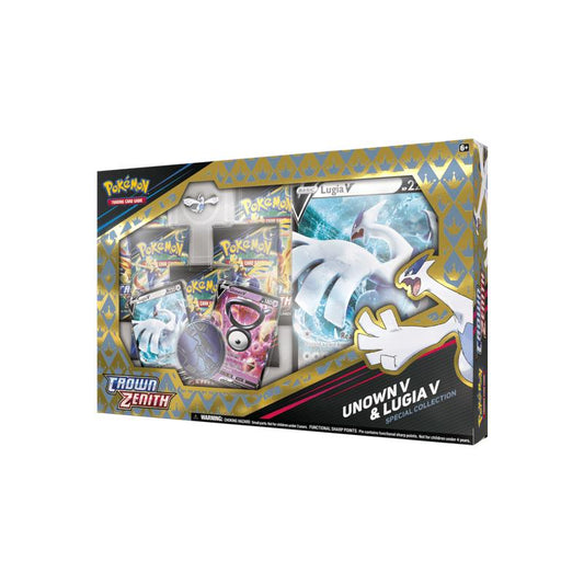 Pokémon TCG: Crown Zenith Unown V & Lugia V Special Collection