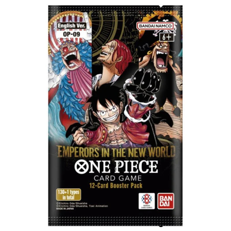 One Piece TCG: OP09 Emperors in the New World Booster Box (24 Boosters)