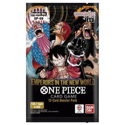 One Piece TCG: OP09 Emperors in the New World Booster Box (24 Boosters)