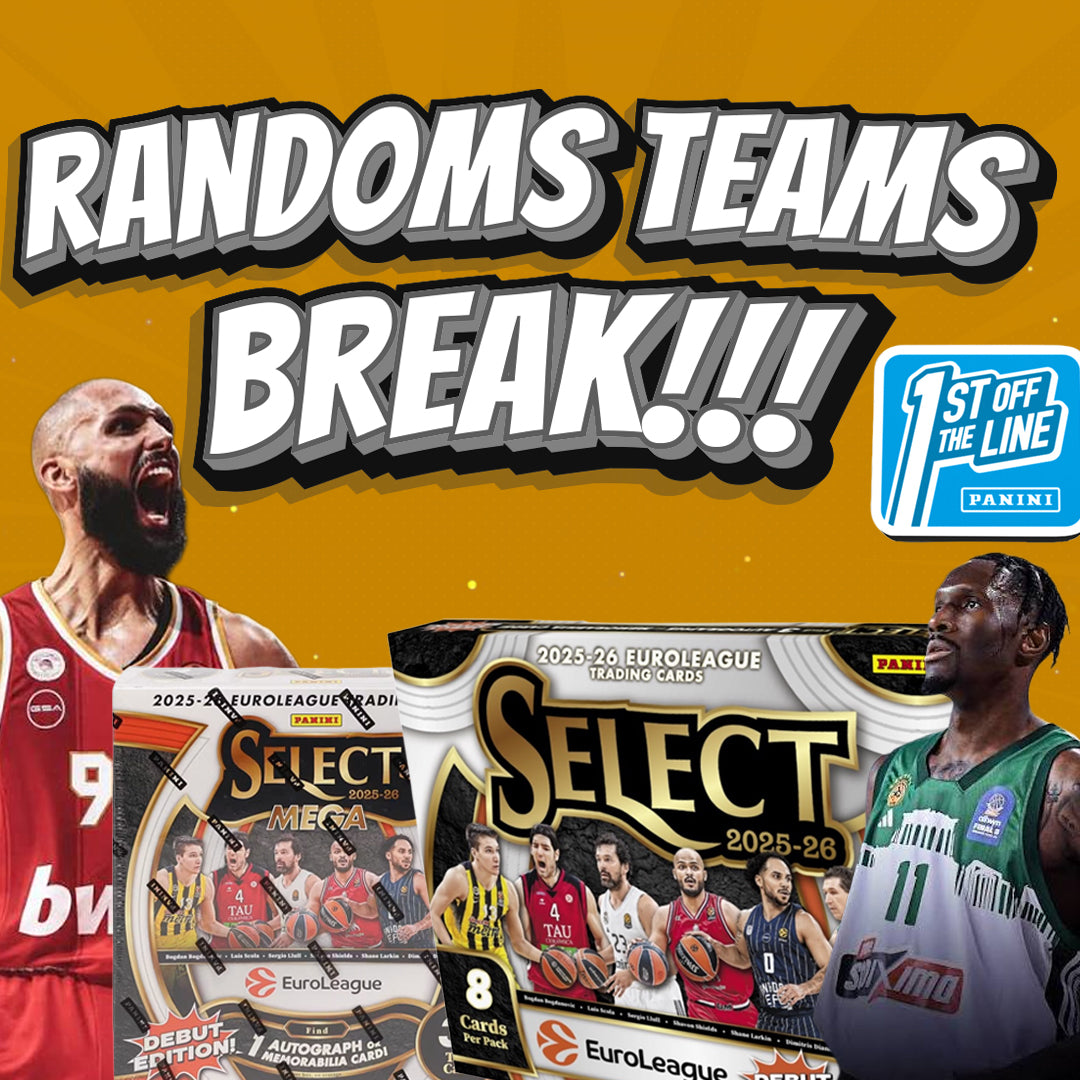 FOTL Euroleague Select A1 - Random Team Break [20 Spots][2 Hobby - 4 Mega Boxes]