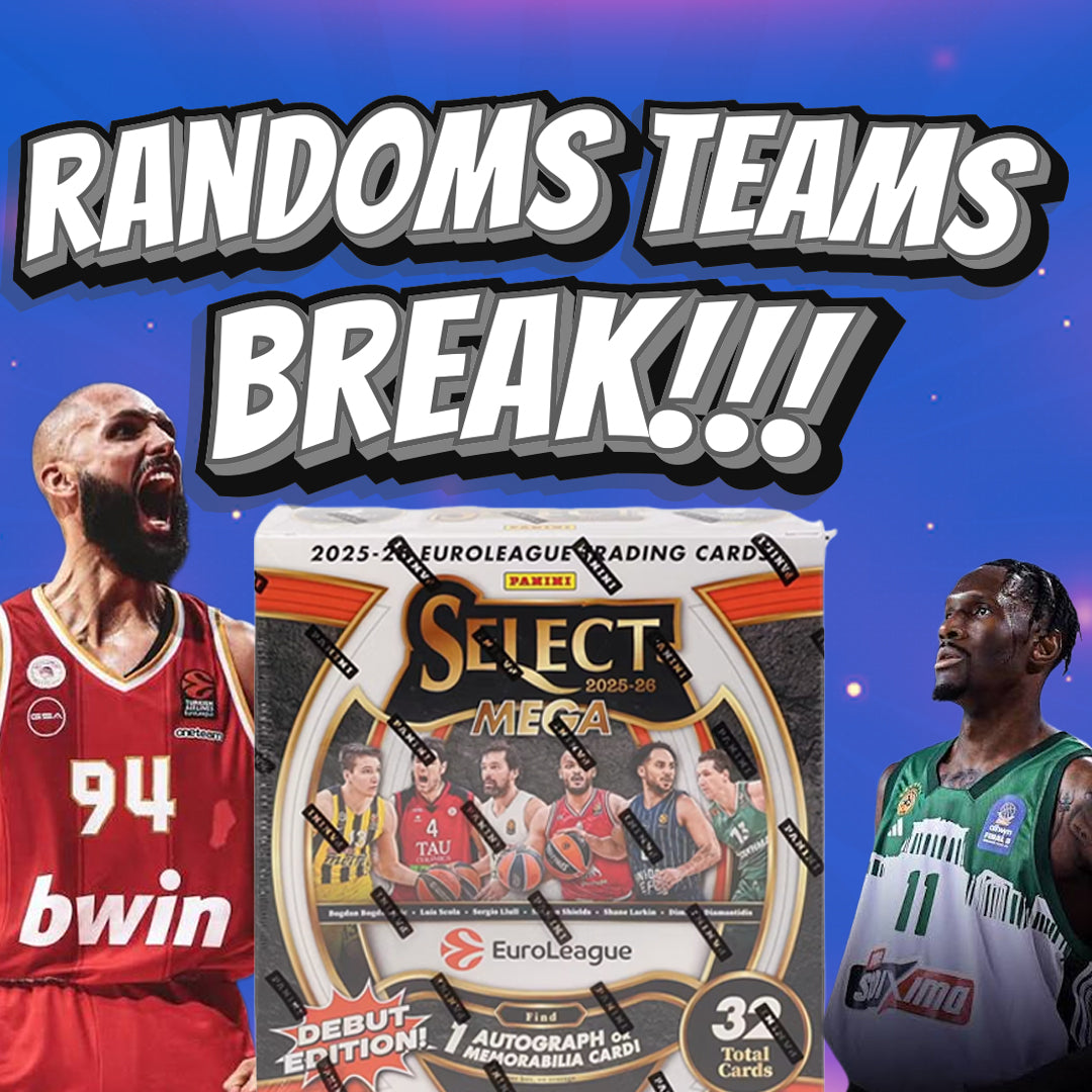 Euroleague Select Mega Box Half Case A1 - Random Team Break [20 Spots]