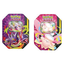 Pokémon TCG: Mega Moonlit Tin – Mega Gengar / Clefable ex