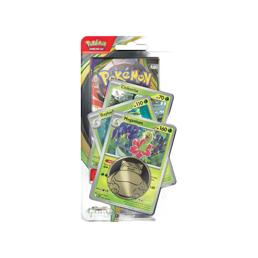 Perfect Order: Meganium Premium Checklane Blister on white background