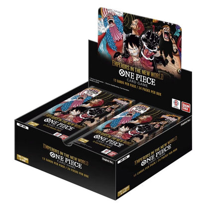 One Piece TCG: OP09 Emperors in the New World Booster Box (24 Boosters)