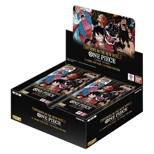 One Piece TCG: OP09 Emperors in the New World Booster Box (24 Boosters)