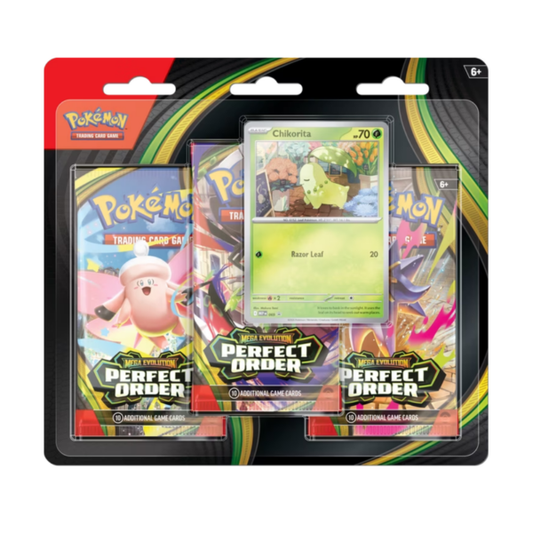 Perfect Order: Chikorita 3-Pack Blister
