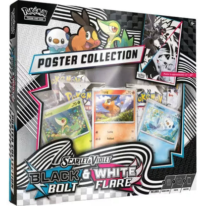 Pokémon TCG: Black Bolt & White Flare – Unova Poster Collection