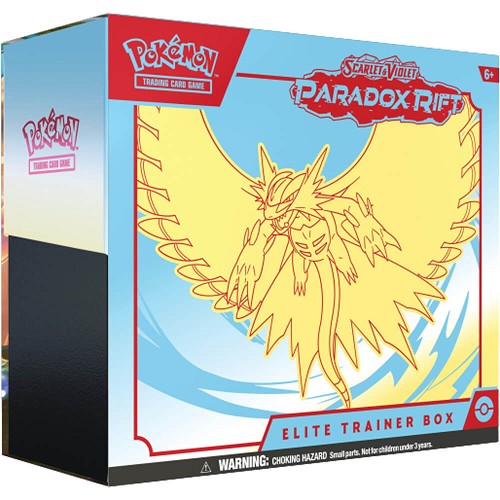Pokémon TCG: Scarlet & Violet – Paradox Rift Elite Trainer Box (Roaring Moon version)