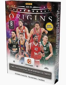 Euroleague Origins 4 Boxes Break Fresh Case- Random Team Break [21 Spots]
