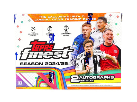 2024–25 Topps Finest UEFA Club Competitions – Hobby Box