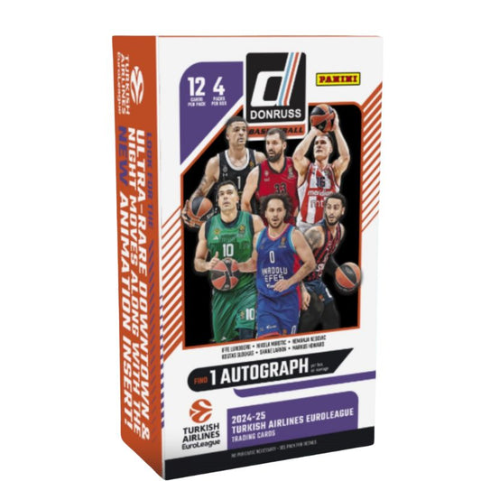 Panini Donruss Turkish Airlines Euroleague Basketball 2024/25 Hobby Box