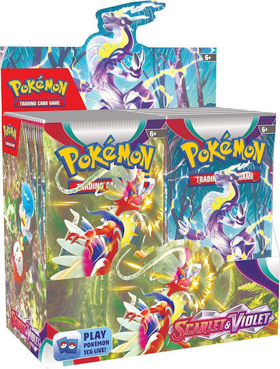 Pokemon TCG Scarlet & Violet Display (36 Boosters) Pokémon Pack TCG Scarlet & Violet